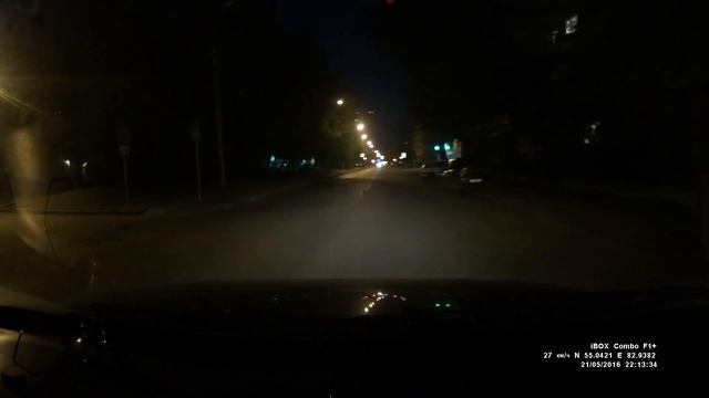 Видеорегистратор и радар-детектор в одном iBOX Combo F1, запись ночью смотреть онлайн