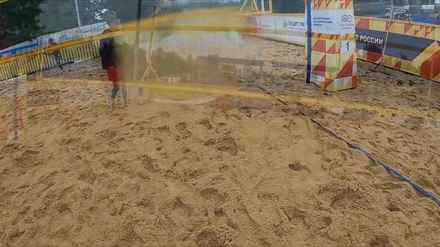 Пляжный волейбол от первого лица / Полько-Маркелова vs Доможиров-Рудык / Магнитогорск / 18-06-2023 смотреть онлайн