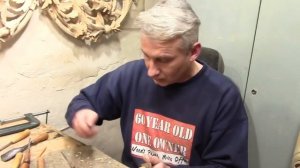 Резьба по дереву , часть 6 барокко .  Объемный акантовый лист