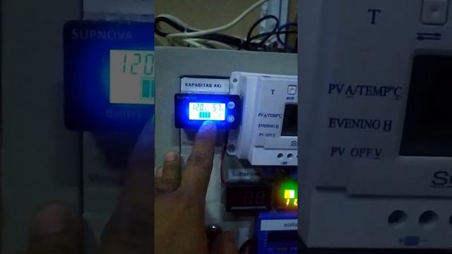 Part#7 PLTS 180wp Kapasitas 12v 96ah,inverter 1000w+stabilizer 220v Tv Dan Kipas(3)