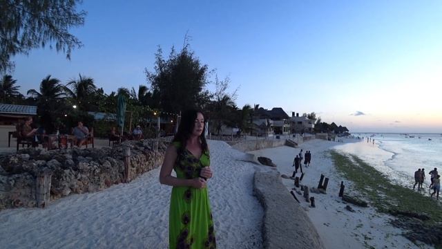 ЗАНЗИБАР УЖИН В ОТЕЛЕ ФЛЕЙМ ТРИ КОТТЕДЖ ZANZIBAR FLAME TREE COTTAGES DINNER 06 смотреть онлайн