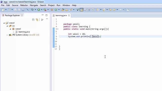 JAVA tutorial for beginners in hindi Part 9 - Decrement Operators with example смотреть онлайн