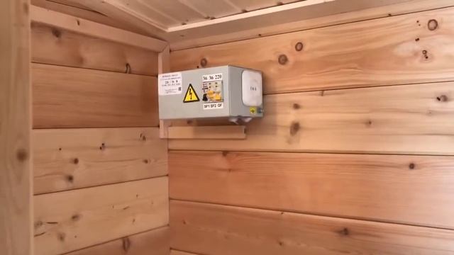 Баня из мини бруса 2.40х5 м. за 1 час! смотреть онлайн