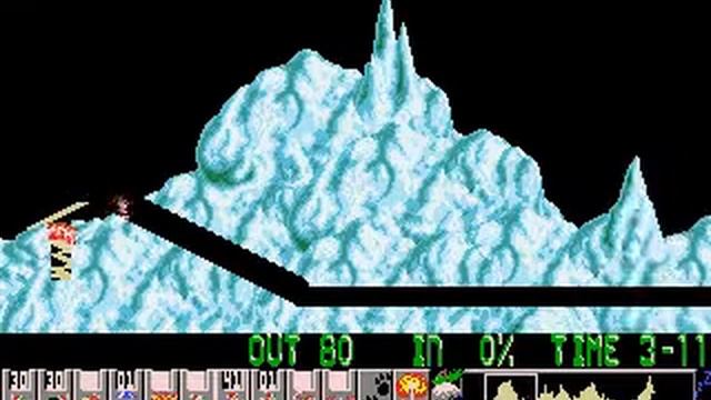 Holiday Lemmings 1994 - Hail Level 8 смотреть онлайн