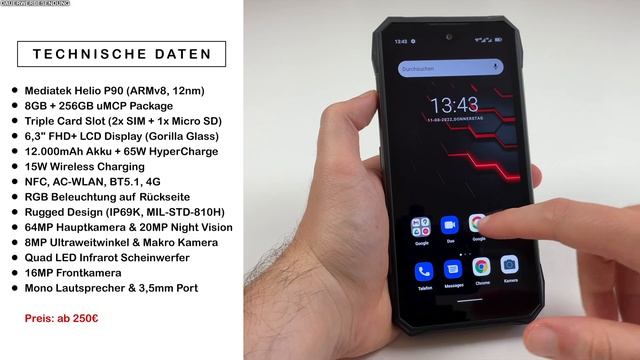 Doogee S89 Pro Unboxing смотреть онлайн