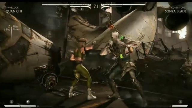 SONYA BLADE VS QUAN CHI | MK11 | fantastic brutally смотреть онлайн