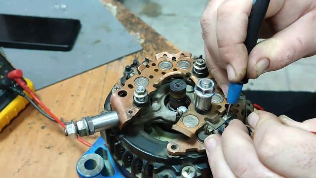 Проверка генератора AZ13/TSA/Mechman/Пикачу 320Amp