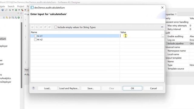 Configure Service Auditing in webMethods | Edit Pipeline and Resubmit in MWS смотреть онлайн