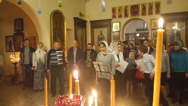 Чтение книги Деяния святых Апостолов в Пасхальную ночь 2019 смотреть онлайн