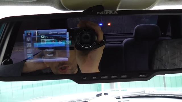 Установка видеорегистратора SUPRA SCR 537M смотреть онлайн