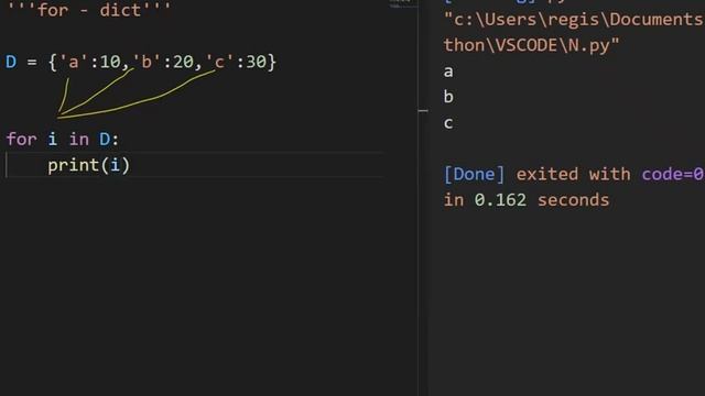 for dict python смотреть онлайн