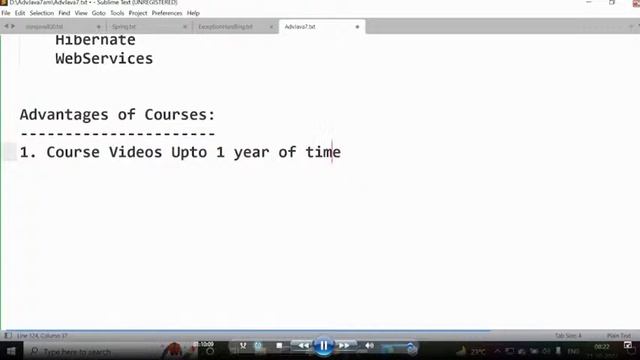 ADV. JAVA with JAVA Frameworks by Mr. Nagoor Babu Sir смотреть онлайн