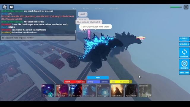 KU's "Ebirah Model Teaser" - The Truth (kaiju universe roblox) смотреть онлайн