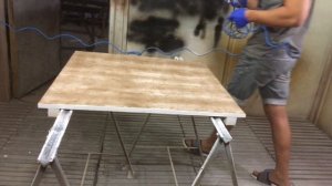 БРАШИРОВАНИЕ (старение дерева) технология покраски, отделка БЕЛАЯ С КОРИЧНЕВЫМ