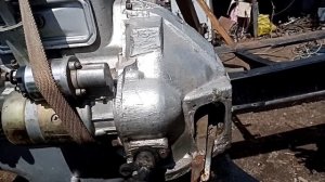 УСТАНОВКА НА ГАЗ 69  ДВИГАТЕЛЯ ДВИГАТЕЛЯ КПП РАЗДАТКИ ПЕРЕХОДНОГО КАРДАНА 18+