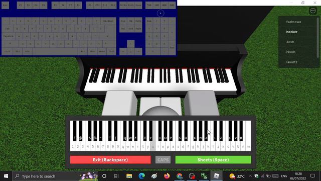Roblox Piano Rush E (Not Full) смотреть онлайн
