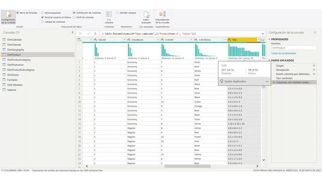 Calidad, Distribución y Perfil de columnas | Power Bi смотреть онлайн