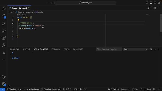 Flutter. Урок 2. Типы данных. String, int смотреть онлайн
