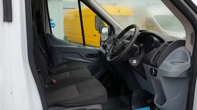 Ford Transit 350 L2H2 Van For Sale In White MWB M Roof 2.2 Diesel FWD Ford History 39K 2015 смотреть онлайн
