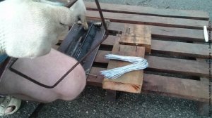 Необычный способ гнуть хомуты