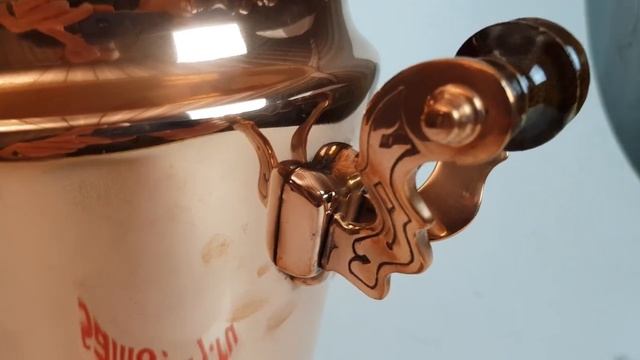 Угольный самовар 5 литров конус с медным покрытием смотреть онлайн