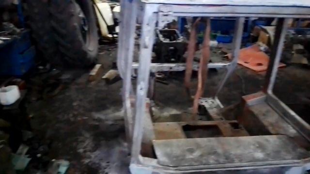 Маленькая и большая кабины от трактора МТЗ 82 смотреть онлайн