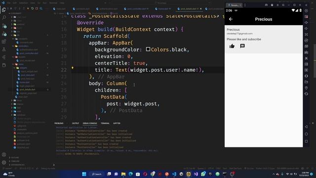How To Build A Forum App With Laravel and Flutter - Comment Page смотреть онлайн