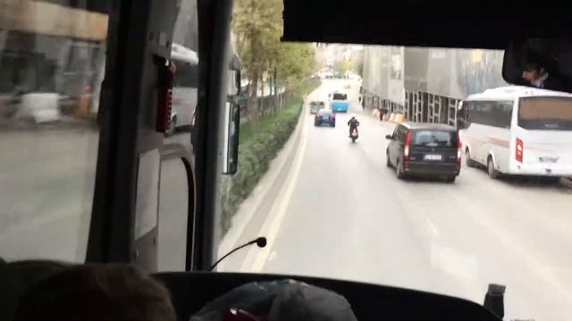 Стамбул (Şişli - Harbiye) . Едем в аэропорт Ататюрка... 22.11.2017, 09:36 смотреть онлайн