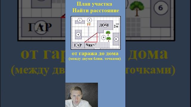 КАК НАЙТИ РАССТОЯНИЕ В ЗАДАНИИ ПЛАН УЧАСТКА смотреть онлайн