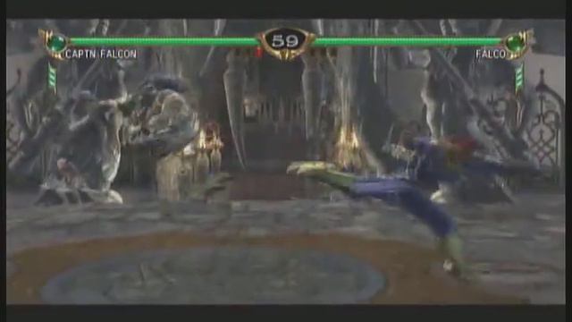 Soul Calibur 4 - Captin Falcon vs Falco смотреть онлайн
