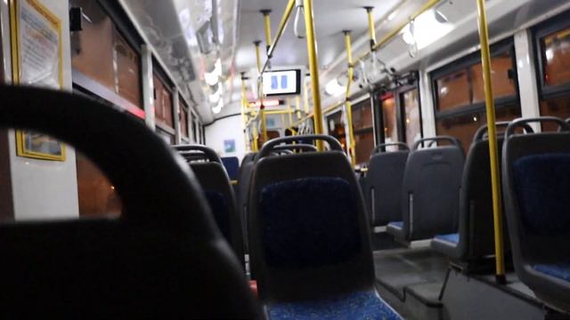 Поездка на троллейбусе Тролза-5275.03 «Оптима» № 2343 по маршруту №12 в Казани . (04.01.2021) смотреть онлайн