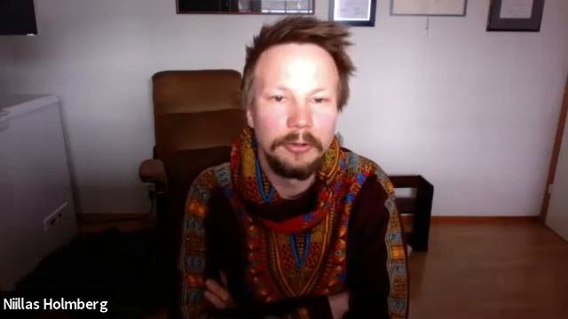 Niillas Holmberg KU:n kirjapiirissä смотреть онлайн