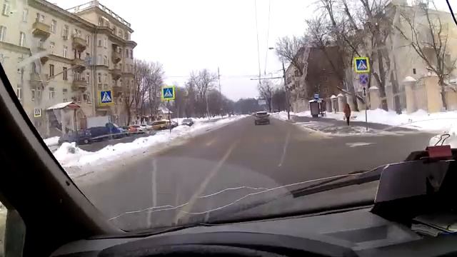 Москва пробки снегопад. Работа по Москве Штайер. смотреть онлайн