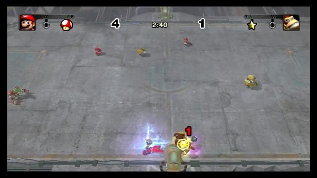 TF2 Mario Strikers Charged: Mario (Engineer) vs Donkey Kong (Coach) смотреть онлайн