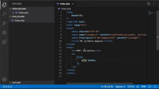 [PHP] Variables смотреть онлайн
