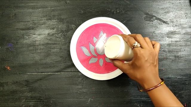 Useful Craft Idea For Home Decor And Gift Using Sieve And Bangle| Festival Time Craft| DIY Stencil
