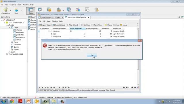 CHECKCONSTRAINTS EN NAVICAT смотреть онлайн
