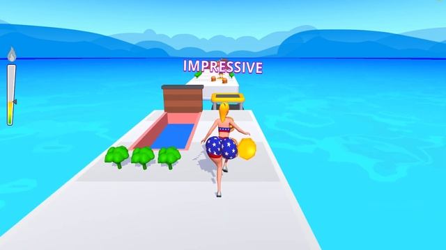 Twerk Race 3d - Gameplay Walkthrough - All Levels (IOS, Android) смотреть онлайн