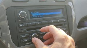 Шевроле Кобальт настройка времени и даты