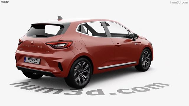 Mitsubishi Colt Mk10 HEV 2023 3D model by Hum3D.com смотреть онлайн