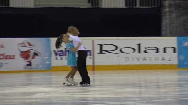 2017 Santa Claus Cup : Daniela ANDRIUTSA-Yaroslav PUL(UKR)-ID NON ISU BACIS NOVICE FREE DANCE смотреть онлайн