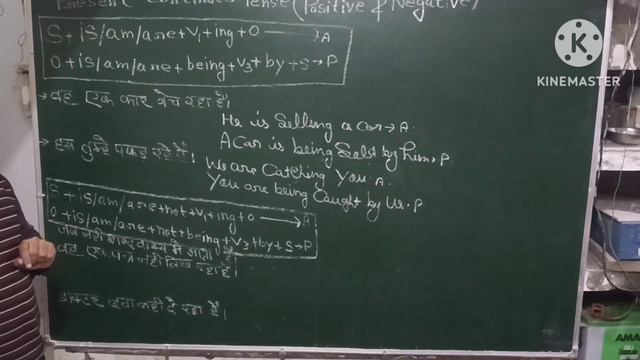 Active & Passive voice ,Present Continuous Tense(Positive & Negative) смотреть онлайн