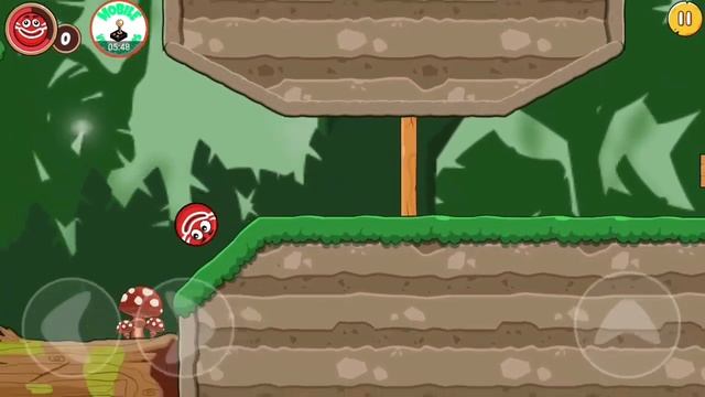 Bounce Ball Hero Adventure lBoss 1 Android Gameplay смотреть онлайн