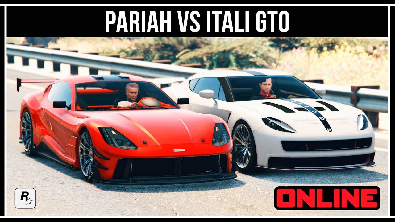 GTA Online: Pariah vs. Itali GTO - самый быстрый спорткар смотреть онлайн