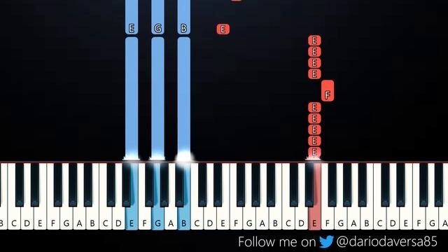 Kaarija - Cha Cha Cha (Piano Tutorial) смотреть онлайн