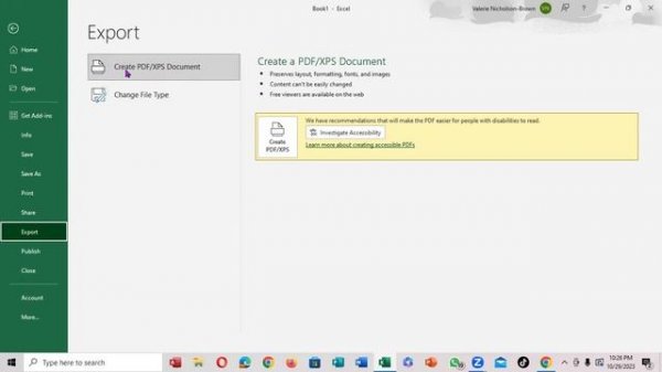 HOW TO CONVERT EXCEL TO PDF