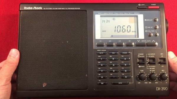 Radio Shack DX-390 Shortwave Radio Daytime MW