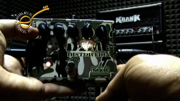 MXR DIME Distortion dist - test E-GITARA.net.pl - demo na KRANK REV Jr Pro