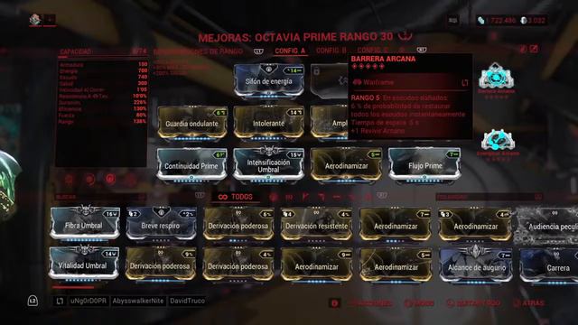 Build de octavia prime смотреть онлайн