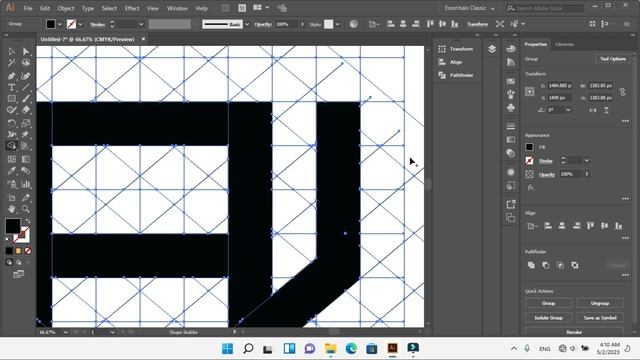 Tutorial | Professional Logo Making | Logo Design | Adobe Illustrator | Making Logo With Grid смотреть онлайн